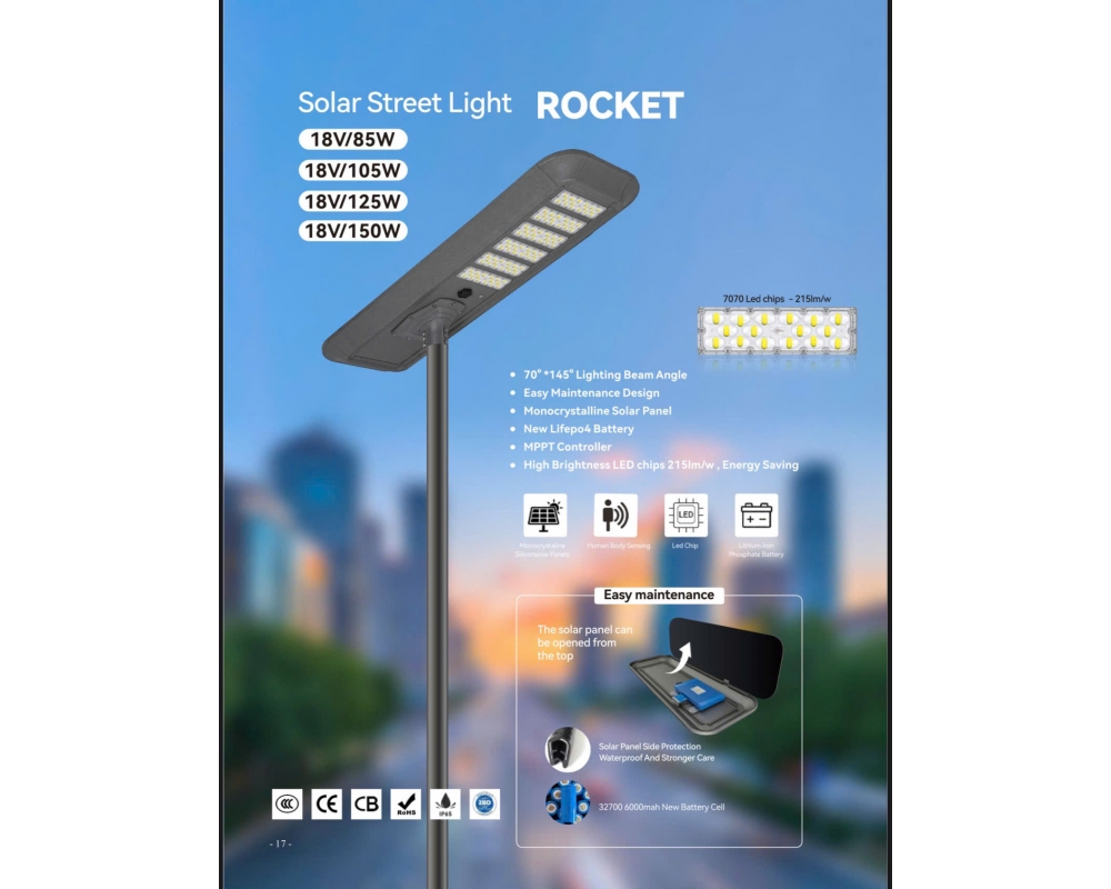 Đèn chiếu sáng công cộng NLMT