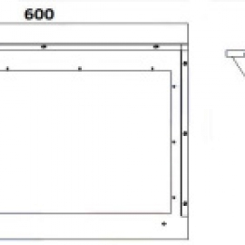 Bộ Đèn Đếm Ngược  500 x 600 (mm)