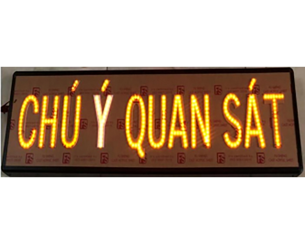 Đèn Cảnh Báo Bằng Thông tin